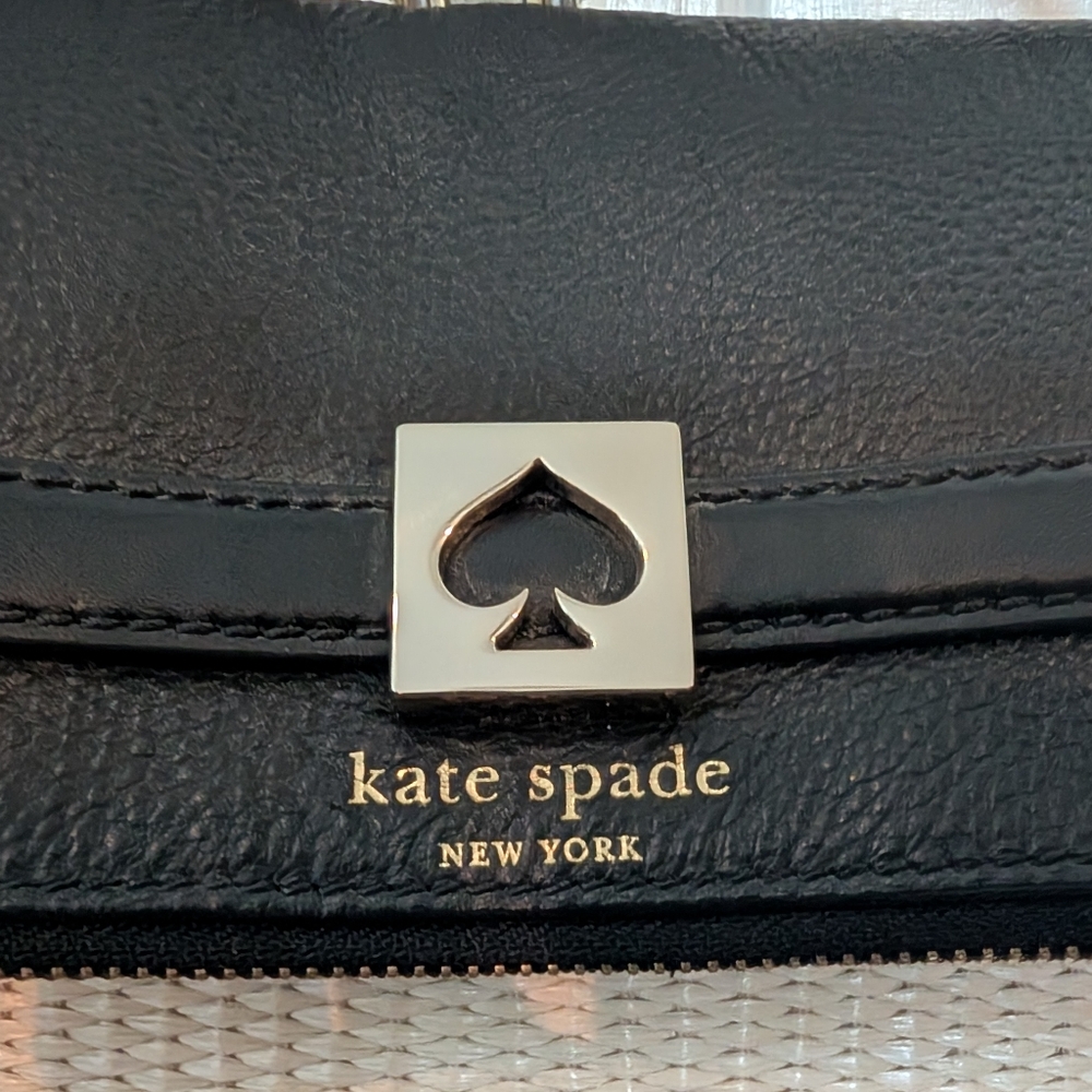 Like New Kate Spade Leather Woven Bag - Picture 5 of 15